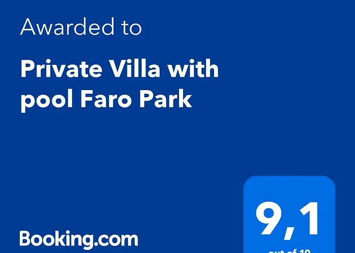 Private Villa With Pool Faro Park